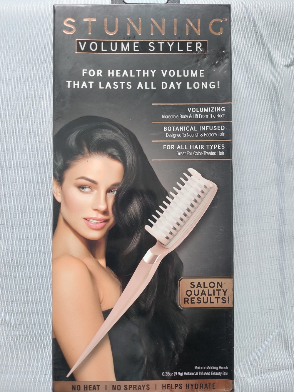 Stunning Volume Adding Style Comb Brush NWT Preppy Office Travel - Picture 1 of 4
